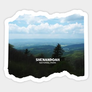 Amazing picture from Shenandoah National Park in Virginia photography Sticker